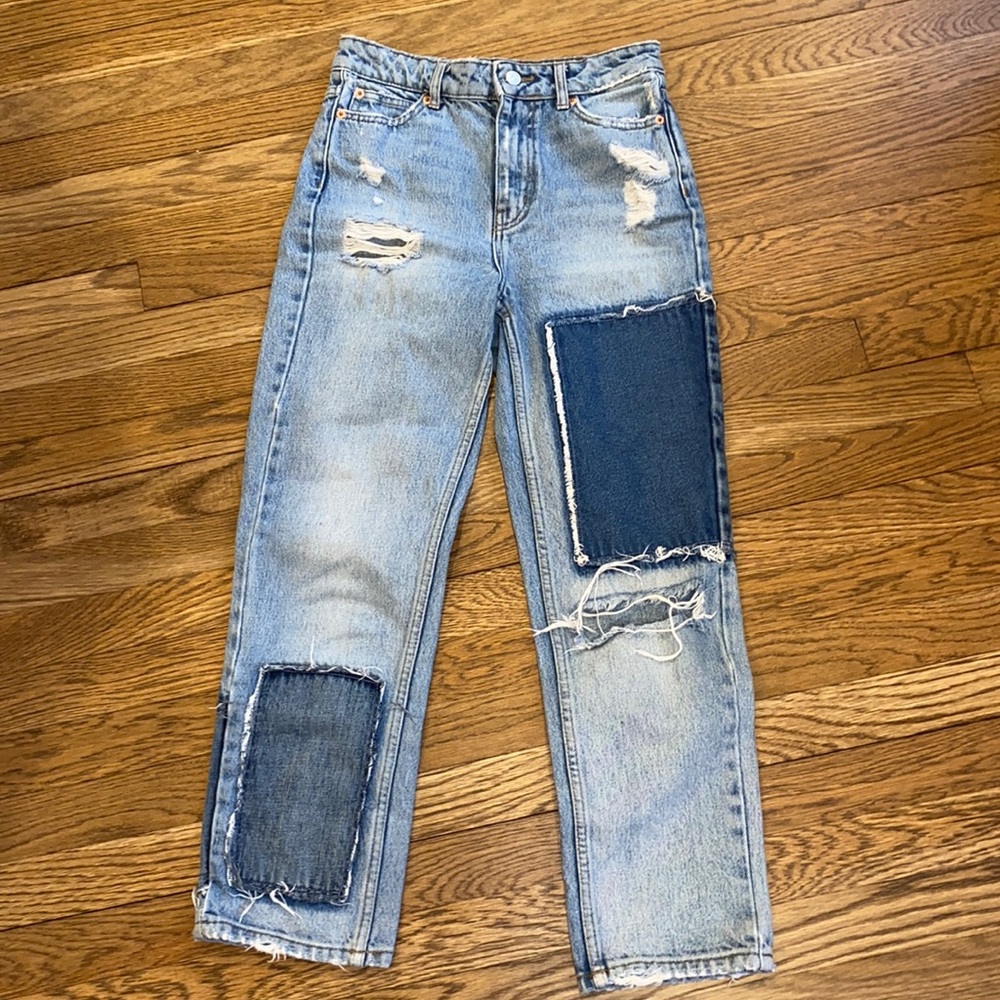 BDG slim straight jeans